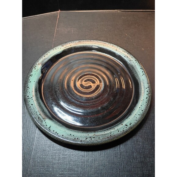 From Miry Clay Pottery Other - From Miry Clay Pottery Salad Plate New Black Color 8.25" Stoneware  Wheel-Thrown